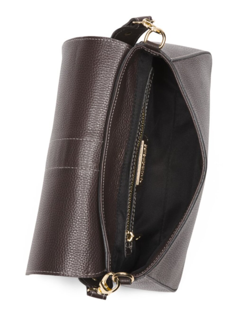 DIVINA FIRENZE Made In Italy Leather Shoulder Bag - Picture 2 of 4